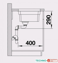Кухонная мойка Blanco Etagon 500-U [521841]
