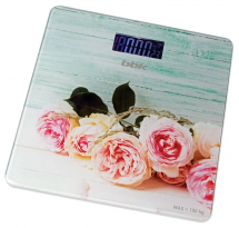 Напольные весы BBK BCS3003G (розовый)