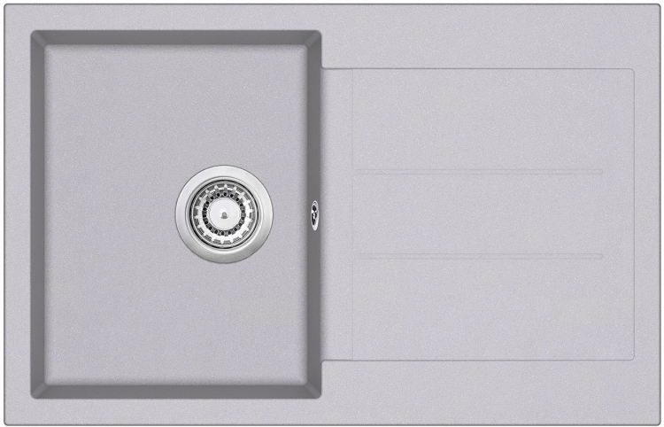 Кухонная мойка Aquasanita Tesa SQT101AW (alumetallic 202)