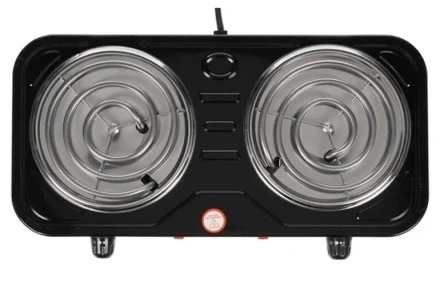 Плитка электрическая Econ ECO-211HP, управление поворотное, конфорок - 2 шт, 