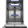 Встраиваемая посудомоечная машина Бирюса DWB-410/5, 45см, 10 комплектов, 3 корзины, aquastop, автооткрывание, самоочистка, луч на полу