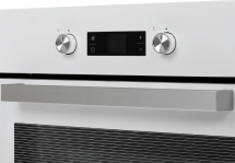 Духовой шкаф BEKO BIE 21300 W, белый, 71 л, утапливаемые переключатели, 6 режимом, функция Booster