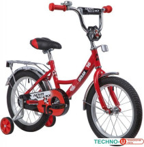 Детский велосипед Novatrack Urban 16 (красный/черный, 2019)
