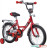 Детский велосипед Novatrack Urban 16 (красный/черный, 2019)