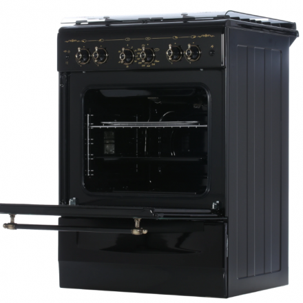 Кухонная плита GEFEST 6100-02 0183, газовая, газ-контроль духовки, 52 л, эмалированная
