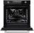 Духовой шкаф Weissgauff EOM 751 PDBSX, чёрный, 72 л, каталитическая очистка, 13 функций, каталитическая очистка