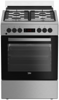 Комбинированная плита Beko FSM 62320 TXD, серебристый