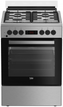 Комбинированная плита Beko FSM 62320 TXD, серебристый