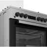 Комбинированная плита Beko FSM 62320 TXD, серебристый