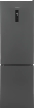 Холодильник Hyundai CC35083F нерж.сталь, NoFrost, объем 375л, класс A+, управление сенсорное с дисплеем