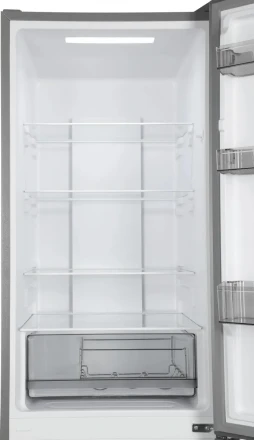 Холодильник Hyundai CC35083F нерж.сталь, NoFrost, объем 375л, класс A+, управление сенсорное с дисплеем