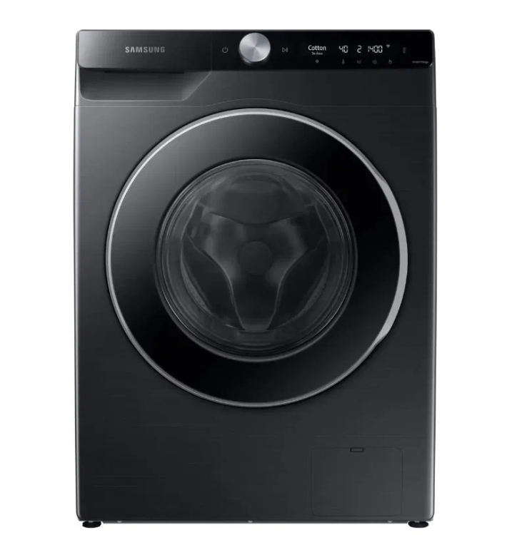 Стиральная машина Samsung WW11CG604CLBLP, чёрный, 11кг, 1400об/мин, инверторная, с паром