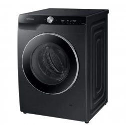 Стиральная машина Samsung WW11CG604CLBLP, чёрный, 11кг, 1400об/мин, инверторная, с паром