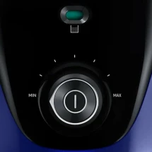 Пылесос Samsung VC20M255AWB, ярко-синий, мощность всасывания 460 Вт, с мешком