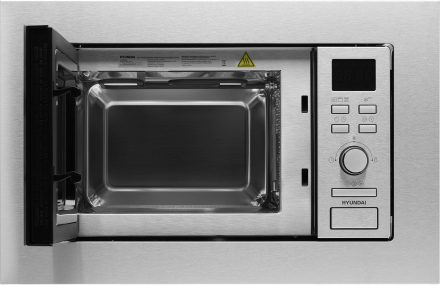 Микроволновая печь HYUNDAI HBW 2040 IX нержавеющая сталь