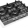 Встраиваемая варочная панель газовая GEFEST ПВГ 2231-01 Р5, графит, 4 конфорки, газ-контроль, электророзжиг, чугунные решетки