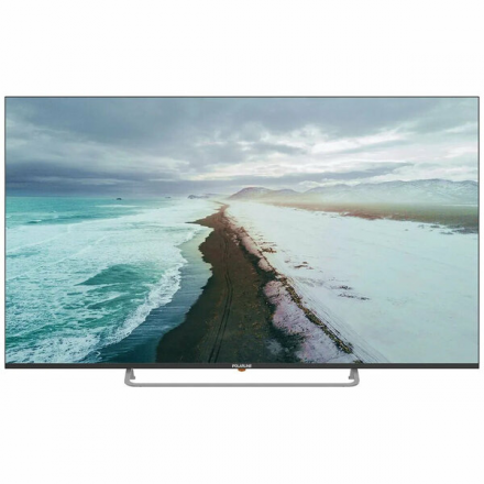 65&quot; Телевизор POLARLINE 65PQ71STC-SM, Ultra HD, SMART TV, чёрный