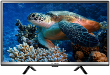24&quot; Телевизор Hyundai H-LED24FS5001 2020 LED на платформе Яндекс.ТВ, серебристый/черный