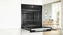 Духовой шкаф Bosch HBG9742B1S, 71л, быстрый нагрев, поддержание тепла, подогрев посуды