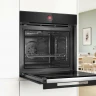 Духовой шкаф Bosch HBG9742B1S, 71л, быстрый нагрев, поддержание тепла, подогрев посуды
