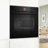 Духовой шкаф Bosch HBG9742B1S, 71л, быстрый нагрев, поддержание тепла, подогрев посуды