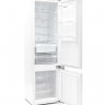 Встраиваемый двухкамерный холодильник SCANDILUX CTFBI205E, белый, A, Total No Frost, 193 см